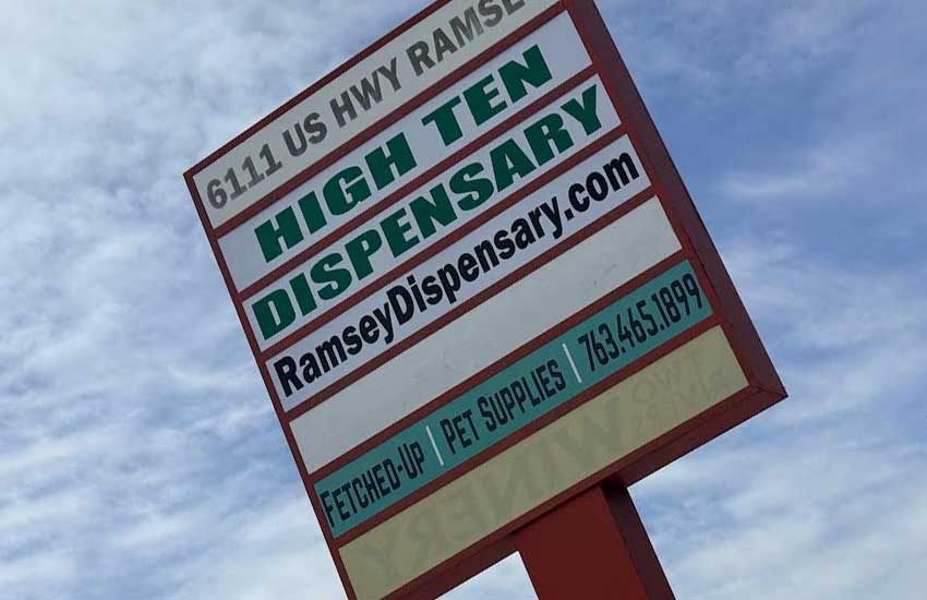 Premium cannabis products at High Ten Ramsey dispensary
