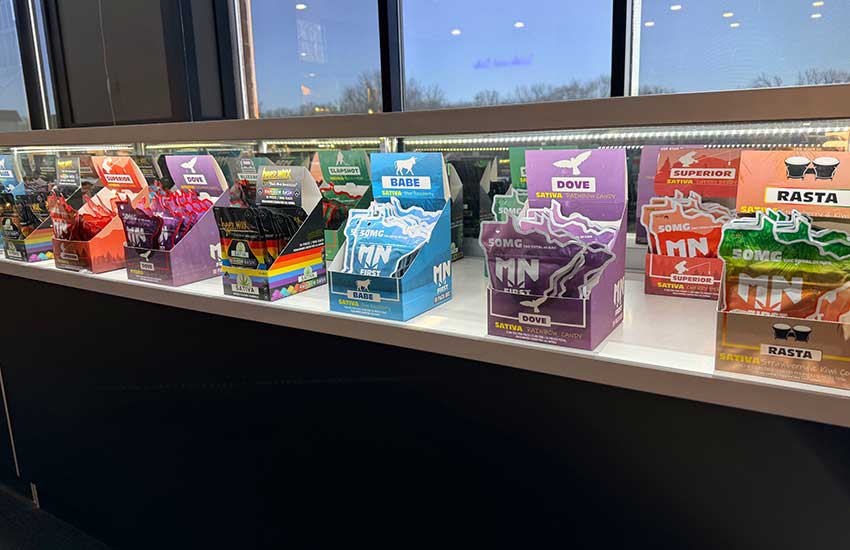 Pre-rolls and cannabis flower at Ramsey MN dispensary